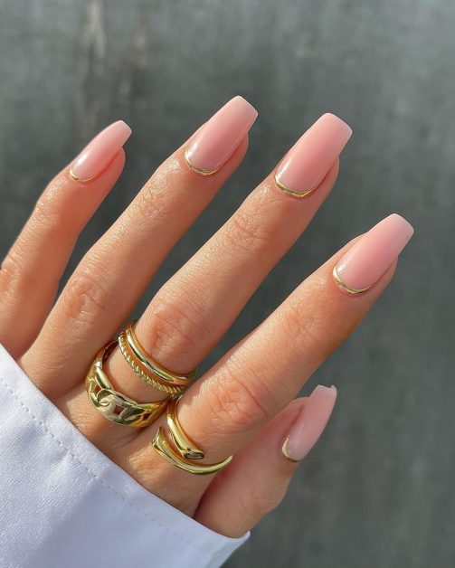 The 'reverse French' mani is our new summer nail crush - Treatwell